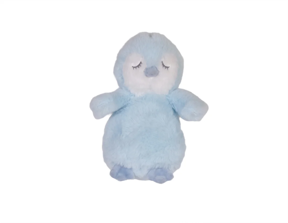 Vadigran Toy Box Pinguin Pluche Hondenspeelgoed - Blauw
