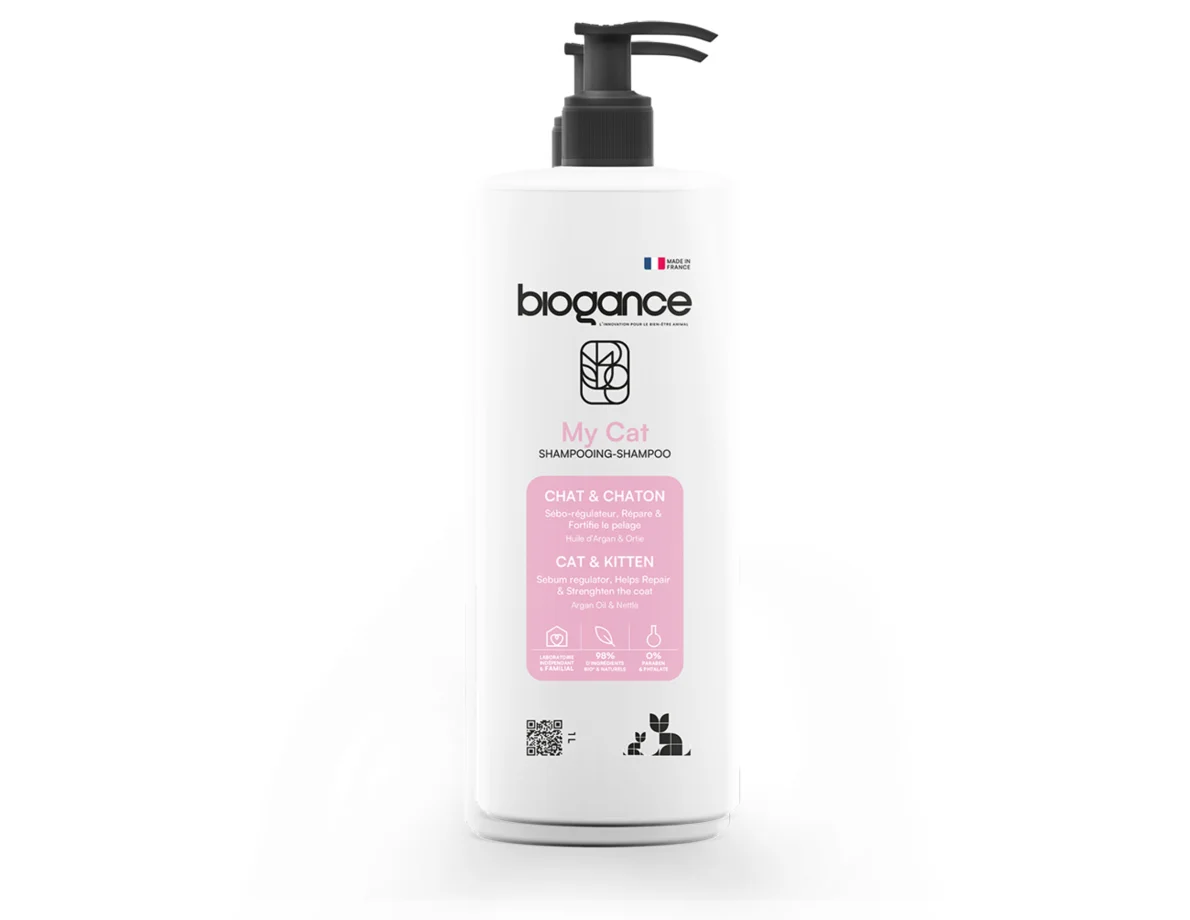 Cat and Kitten Shampoo – Biogance - 1l