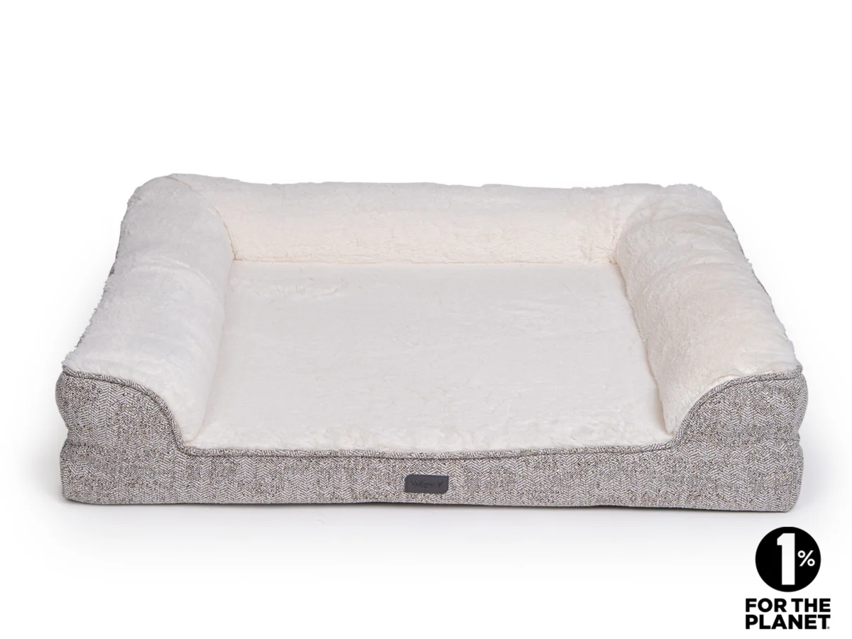 Vadigran Sofa Bed Alys - Wit - Beige - 90x75x20cm