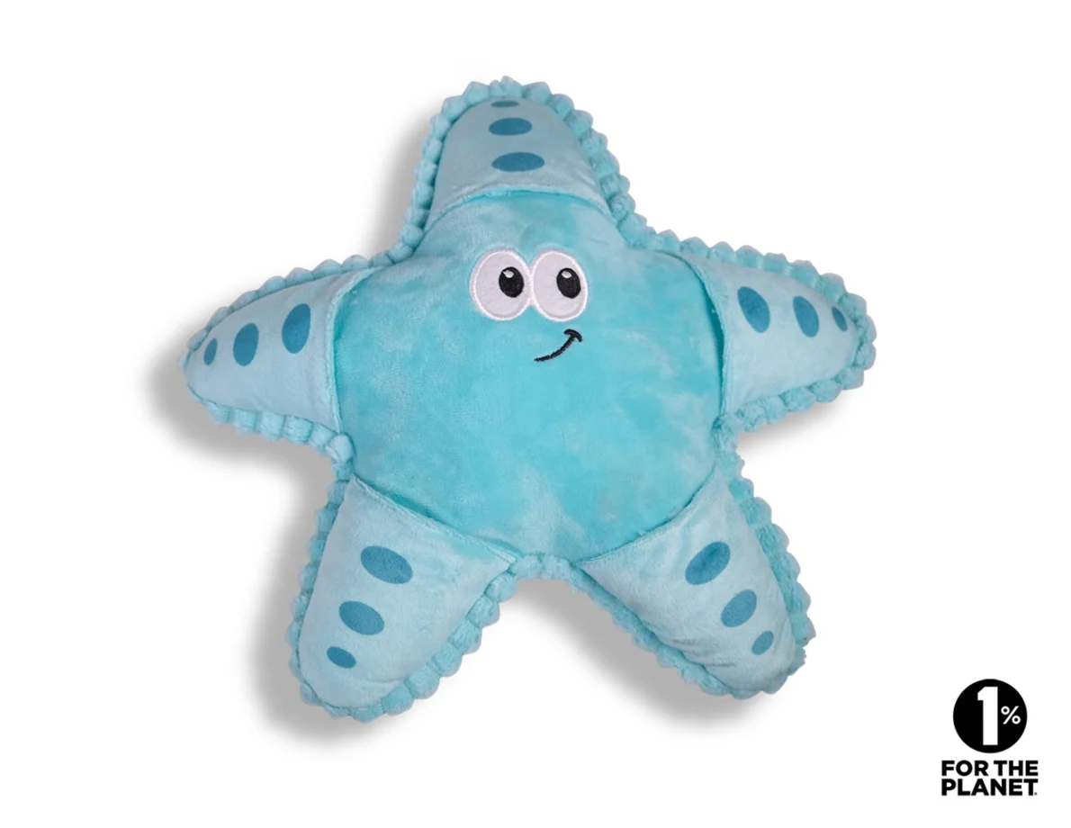 Vadigran Pluche Snackzoeker Zeester - Blauw