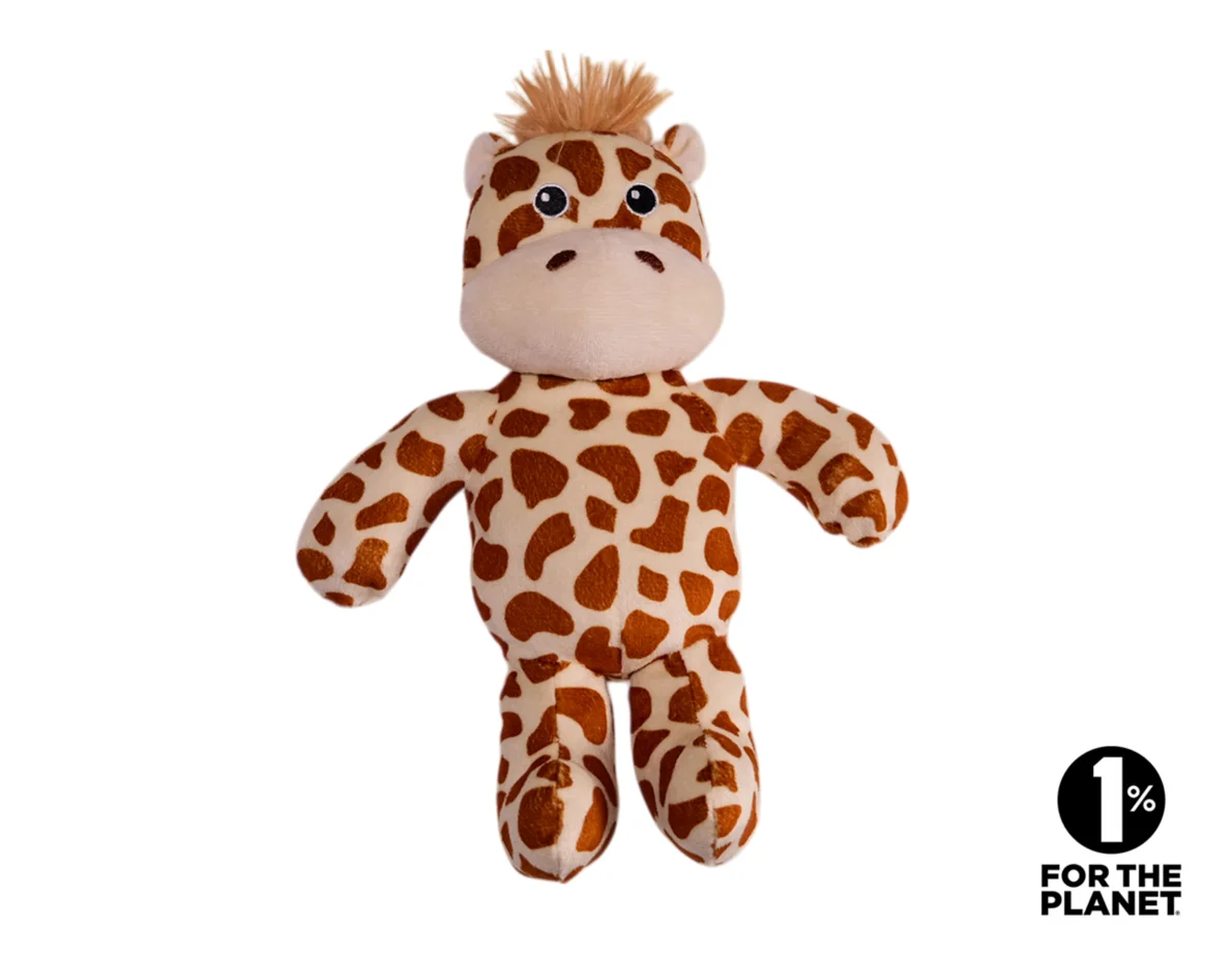 Vadigran Toy Box Ropa Koe - Pluche Hondenspeelgoed - Oranje - 0.13 kg