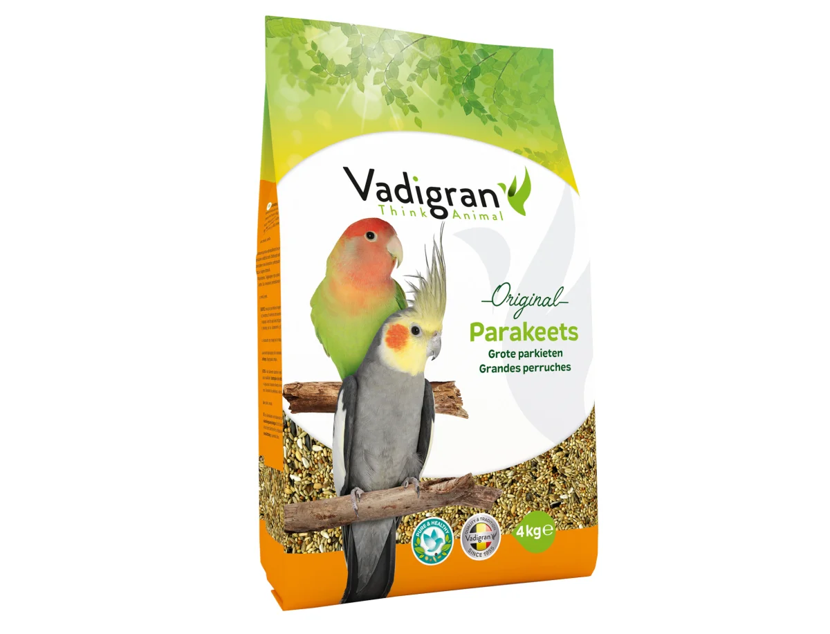 Vadigran Original Grote Parkieten Volledig Vogelvoer - 4kg