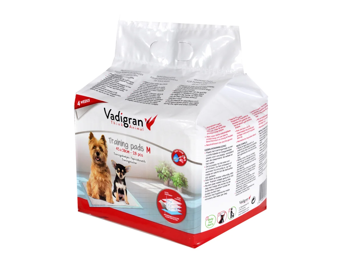 Vadigran Trainingsdoekjes Hond - 28 pcs