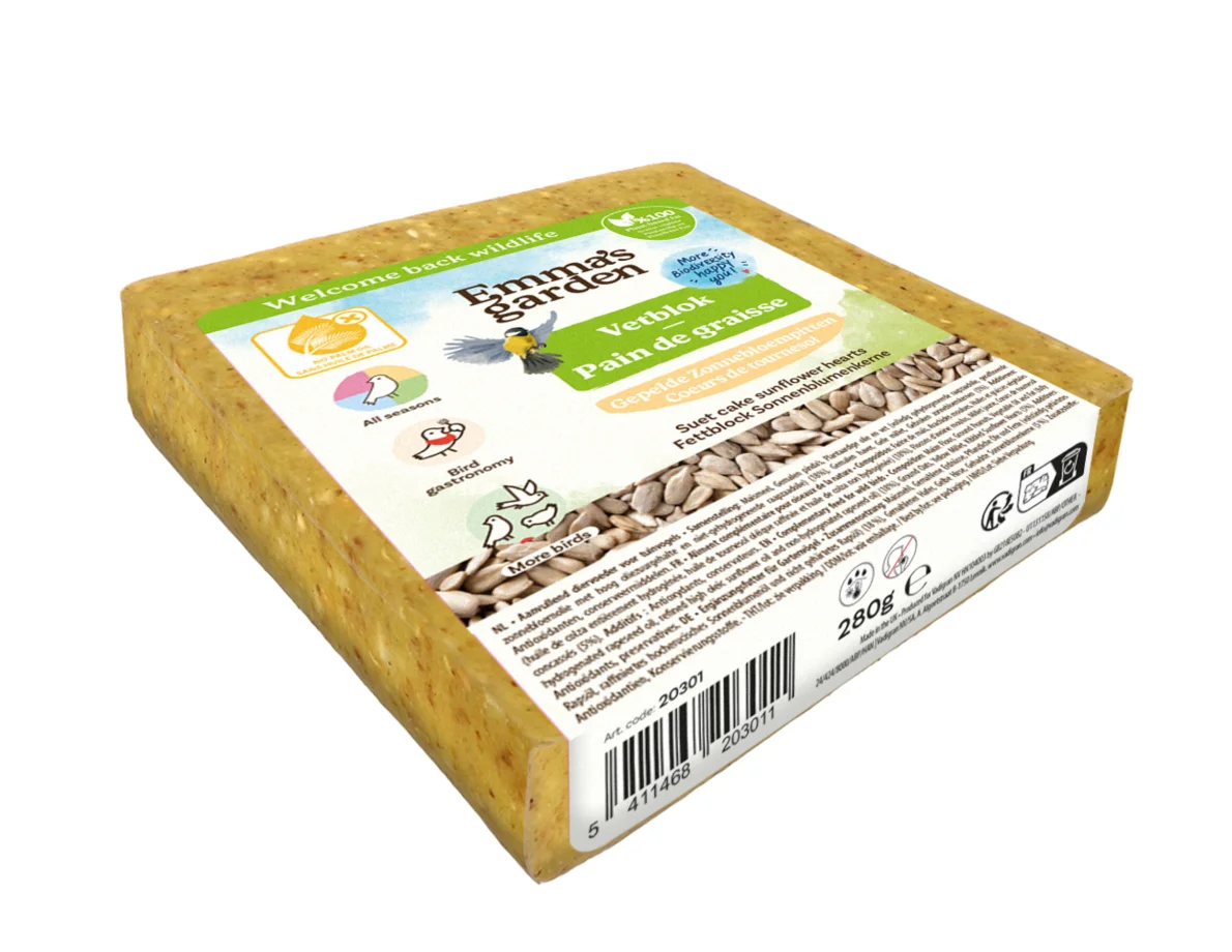 Fat Block – Emma's Garden - zonnebloem 280gr